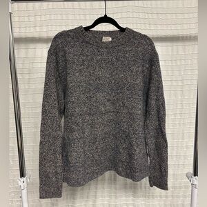 J. Crew | Rugged Merino Wool Blend Grandpa Cottagecore Crewneck Sweater, XL